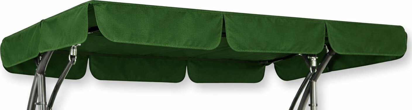 Nepromokavá stříška na zahradní houpačku MOUNTFIELD RIO 190x110 cm- zelená NA12789-80026