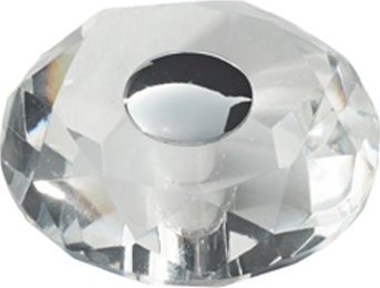 91002 úchytka křišťál rozteč 80mm na sprchové kouty. Elegantní nábytková úchytka pro moderní interiéry.