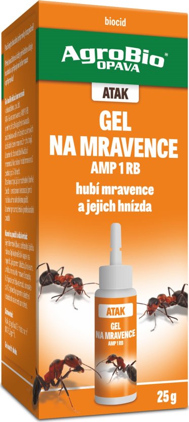 AgroBio ATAK - Gel na mravence AMP - 25 g