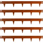 UNIGARDIA Kovový obrubník s hroty 15 x…