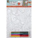 Grafix Malování podle čísel A4 mandala…