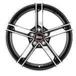 MAM W4 Black Front Polish 7,5x18…