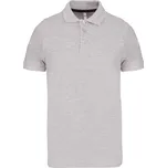 Polokošile pánská krátký rukáv Kariban Piqué - šedá, XXL