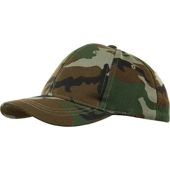 Kšiltovka Kšiltovka 101 Inc Baseball Kids Cap - woodland