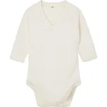 Body dětské Babybugz kimono s dlouhými rukávy - béžové, 3-6 měsíců