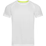 Triko pánské Stedman 140 Active raglan - bílé, XXL