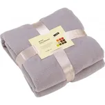 Fleecová deka James & Nicholson 950 - světle šedá