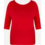 Funkční triko dámské oversize s 1/3 rukávy CityZen Rivera - červené, 48
