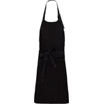 Zástěra Kariban - černá denim