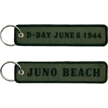 Přívěsek na klíče Fostex D-Day Juno Beach - olivový