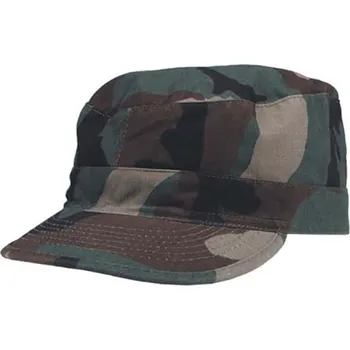 Kšiltovka US BDU polní čepice - woodland-washed, S