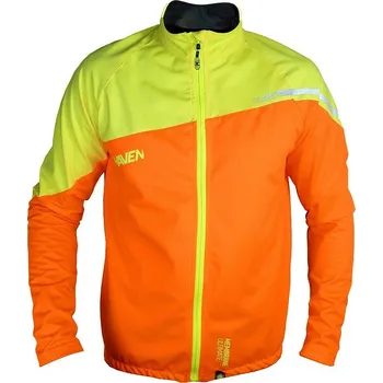 Cyklistická bunda Bunda unisex Haven Trufeel - oranžová, S