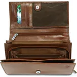 Dámská kožená psaníčková peněženka Arwel 2121­ - hnědá