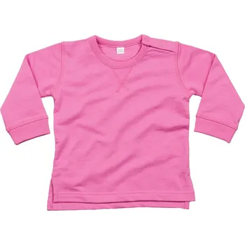 Dámské tričko Mikina dětská Babybugz - růžová, 6-12 měsíců