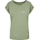 Tričko dámské Forvert Santa Maria - světle olivové, XL