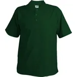 Pánská pique polokošile Xfer 175 - tmavě zelená, XXL