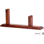 Stojánek dřevěný na pistoli Denix 808 - hnědý