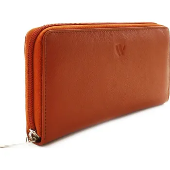 Peněženka Dámská kožená psaníčková peněženka Arwel 3559 - světle červená