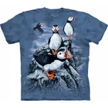 Tričko dětské The Mountain Find 10 Puffins (papuchalkové) - modré, M