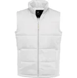 Pánská vesta B&C Bodywarmer - bílá, S