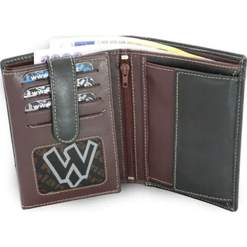 Peněženka Pánská peněženka Arwel 4358A­ - černá-hnědá