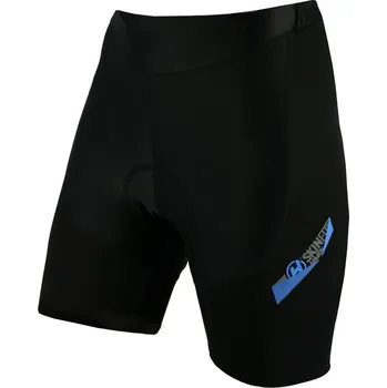 Cyklistické kalhoty Kraťasy dámské Haven Team - černé-modré, XL