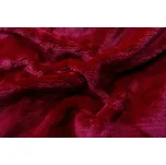 Bordó Prostěradlo z Mikroflanelu 180x200x20 cm