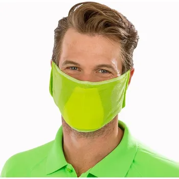 Kukla Antibakteriální rouška Result Natural Yarn 1 ks - zelená