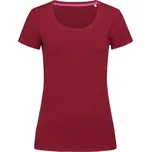 Tričko dámské Stedman Stretch-T - tmavě červené, XL