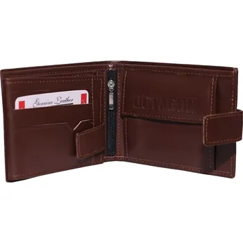 Peněženka Peněženka kožená Octagon Fightwear Horizontal - hnědá