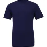 Tričko Bella Triblend Crew Men - navy, XL