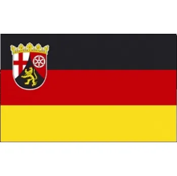 Vlajka Porýní-Falc 30 x 45 cm na tyčce