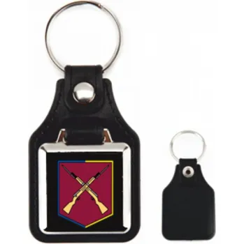 Klíčenka Striker 44. lehký motorizovaný prapor - černá