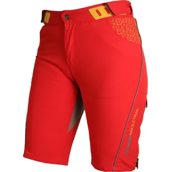 Cyklistické kalhoty Kraťasy dámské Haven Singletrail WMS - červené, M