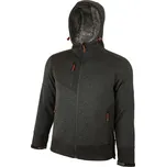 Mikina s kapucí a zipem Bennon Nortos 2.0 - šedá-černá, S