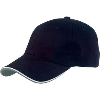 Kšiltovka Kšiltovka CoFEE Piping - černá-bílá