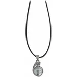 Přívěsek s granátem Barbaric - stříbrný