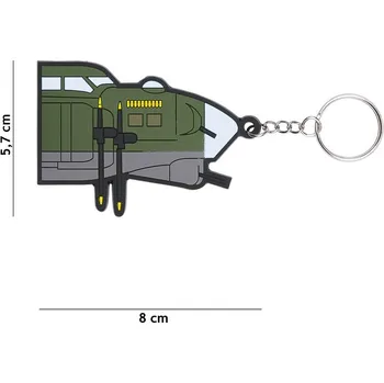 Klíčenka Fostex Bombardér B-17 Flying Fortress - olivová