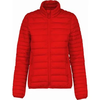 Pánská mikina Dámská zimní bunda Kariban bez kapuce - červená, S