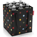 Reisenthel taška na láhve černá s puntíky