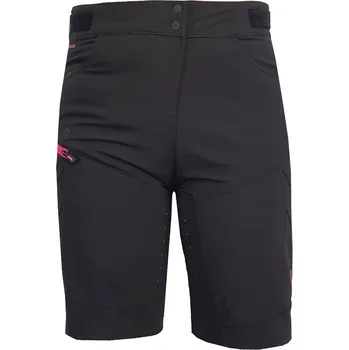 Cyklistické kalhoty Kraťasy dámské Haven Factory Air WMS - černé-růžové, M