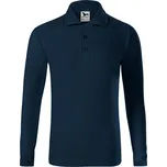 Polokošile dětská Malfini Pique Polo LS - navy, 134