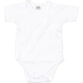 Dámské tričko Body dětské Babybugz Kimono - bílé, 0-3 měsíců