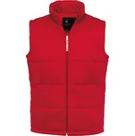 Pánská vesta B&C Bodywarmer - červená, S