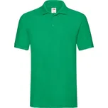 Polokošile pánská Fruit of the Loom Premium Polo - zelená, XXL
