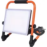 Solight LED reflektor se sklopným stojanem 100W, 9000lm, 4000K - oranžový