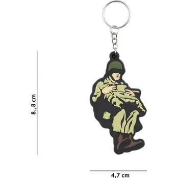 Klíčenka Fostex Parašutista WWII - olivová