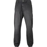 Džíny Urban Classics Loose Fit Jeans - černé, 32/32