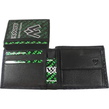 Peněženka Pánská kožená peněženka Arwel 4705 - modrá-černá