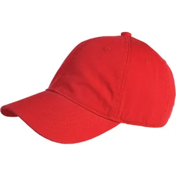 Kšiltovka Kšiltovka CoFEE Washed Light - červená